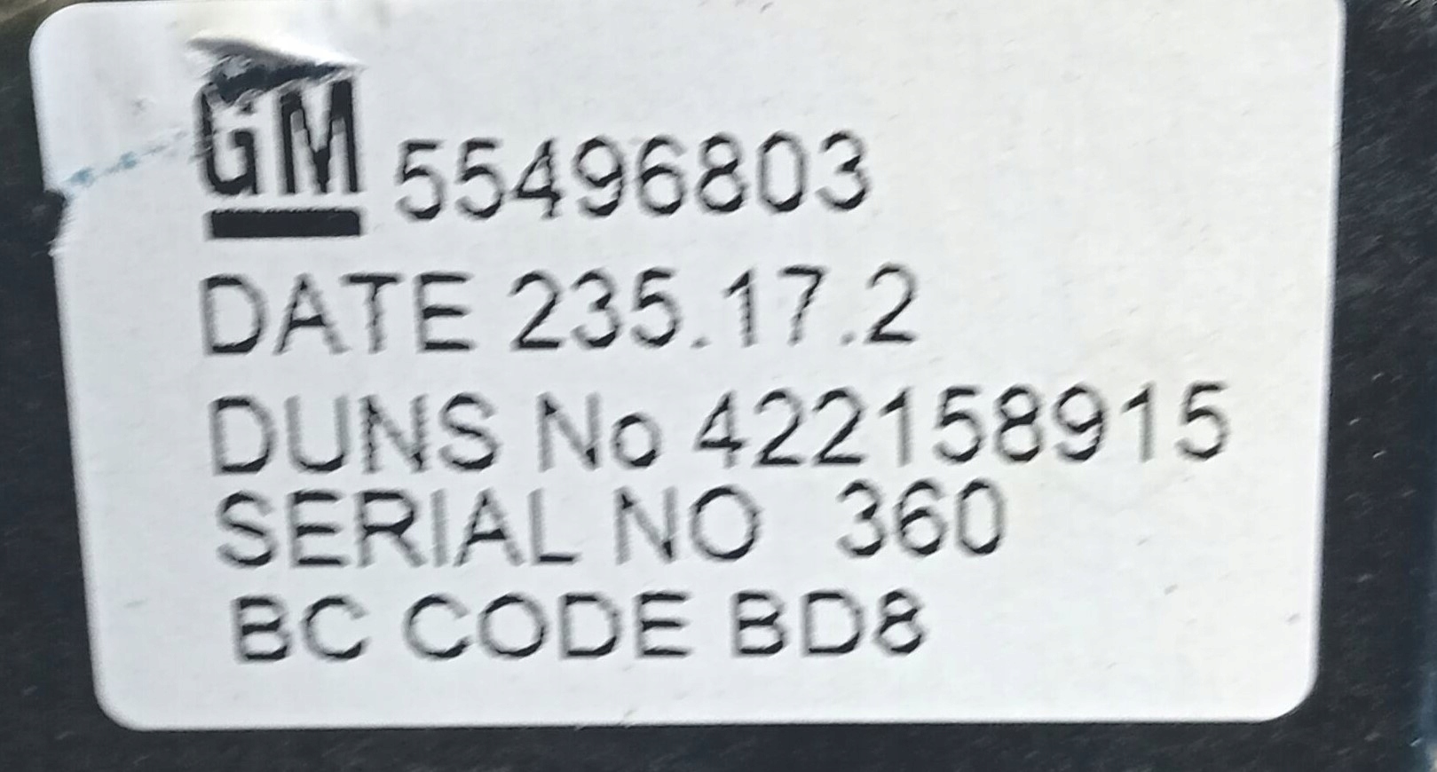 Levier de vitesse Câble Engrenage 55496803 OPEL CORSA E 1.4 Essence