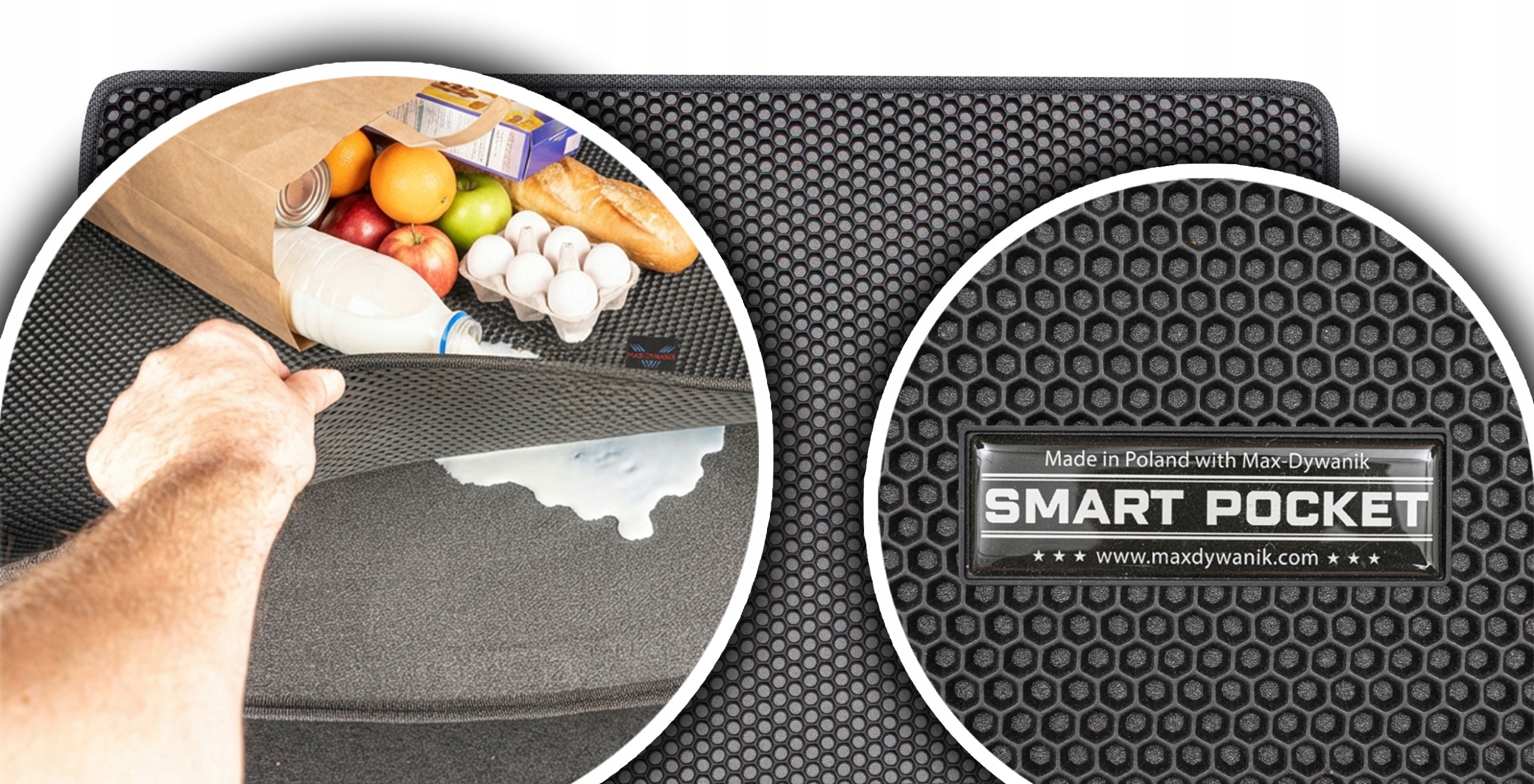 Land Cruiser J125 Krátký 3D 02-09 Vložka do kufru Eva Smart Pocket