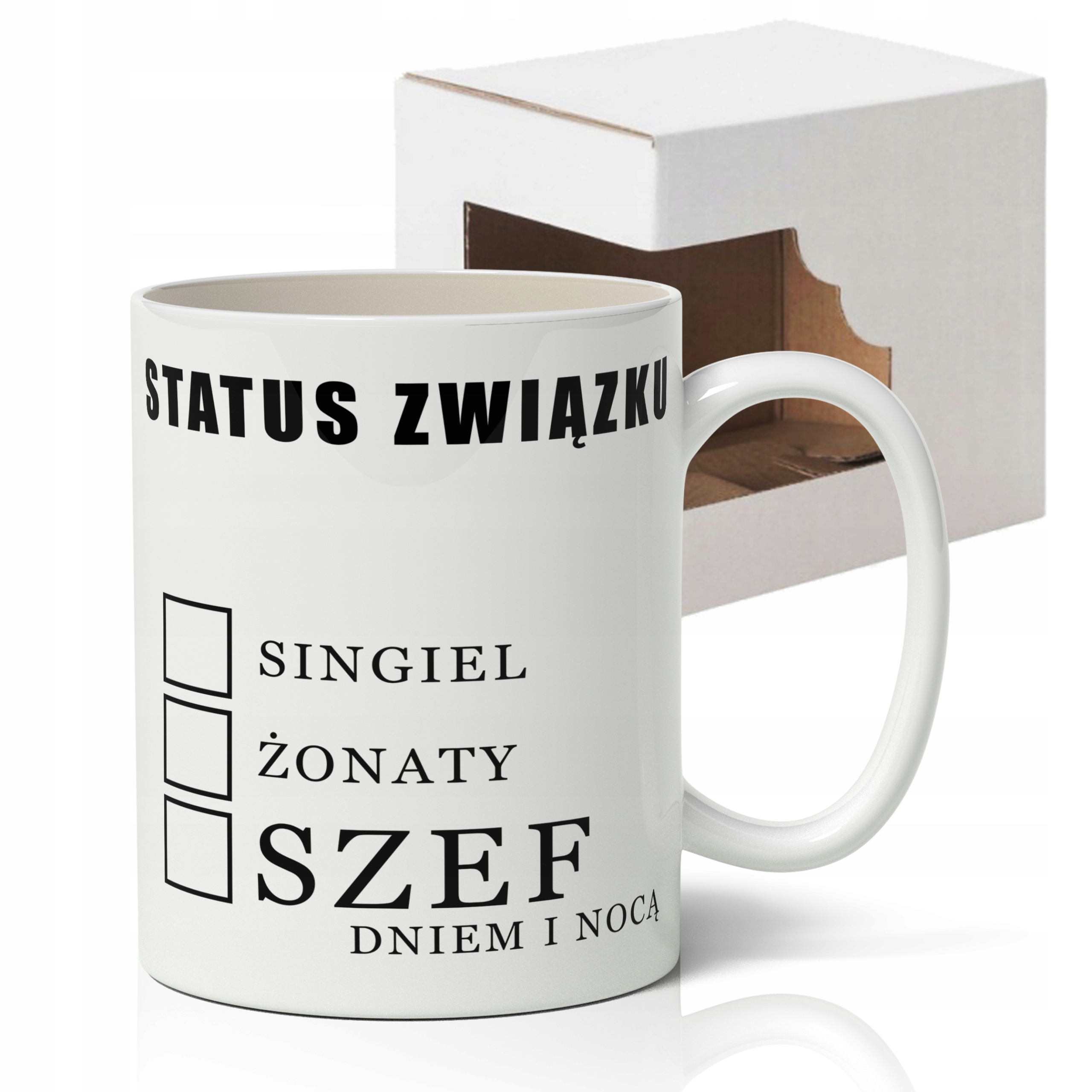 

Kubek Śmieszny Gadżet Prezent Dla Szefa wzór 03
