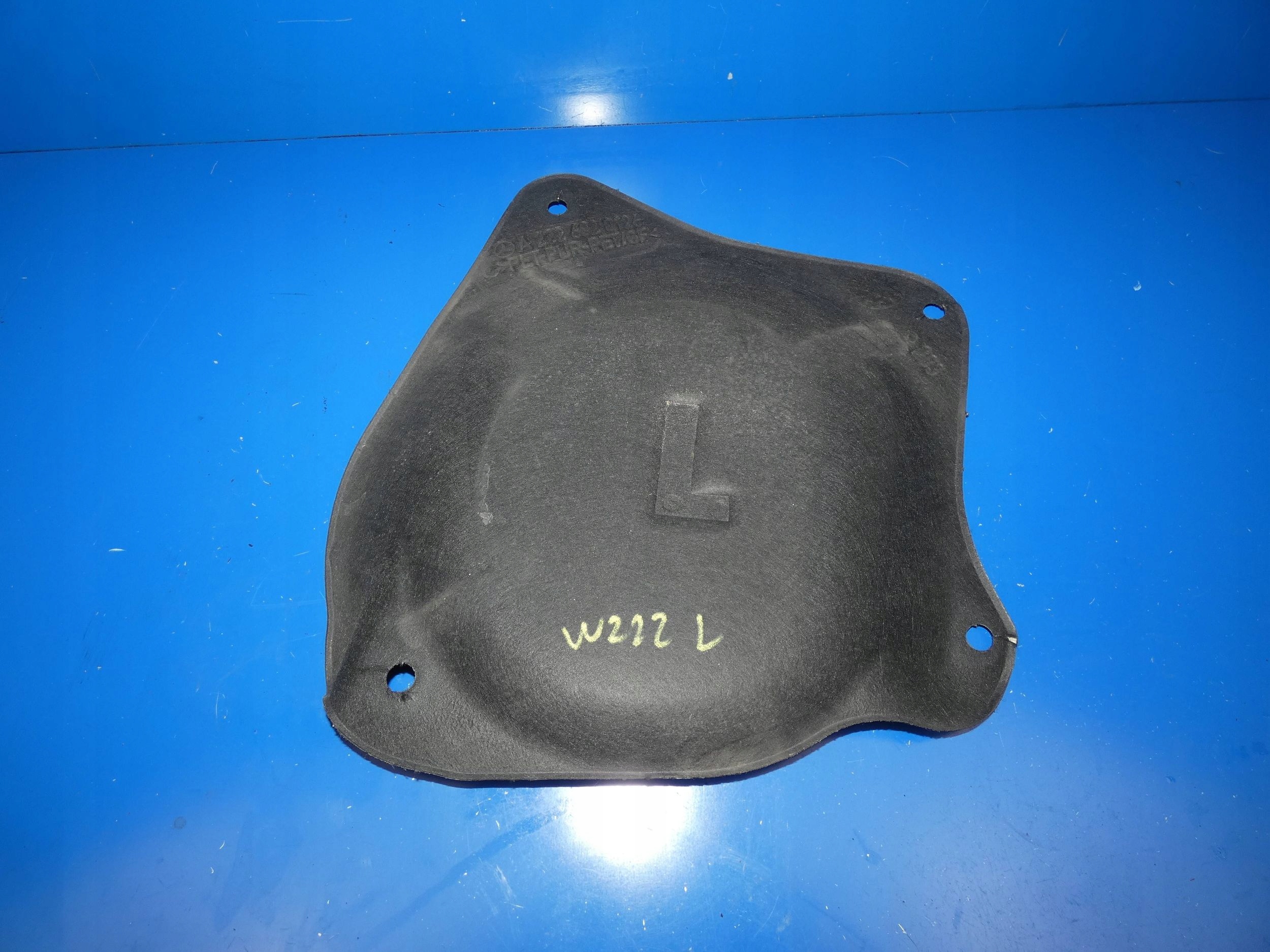 MERCEDES S KLASA W222 soundproofing PODBITA bonnets left