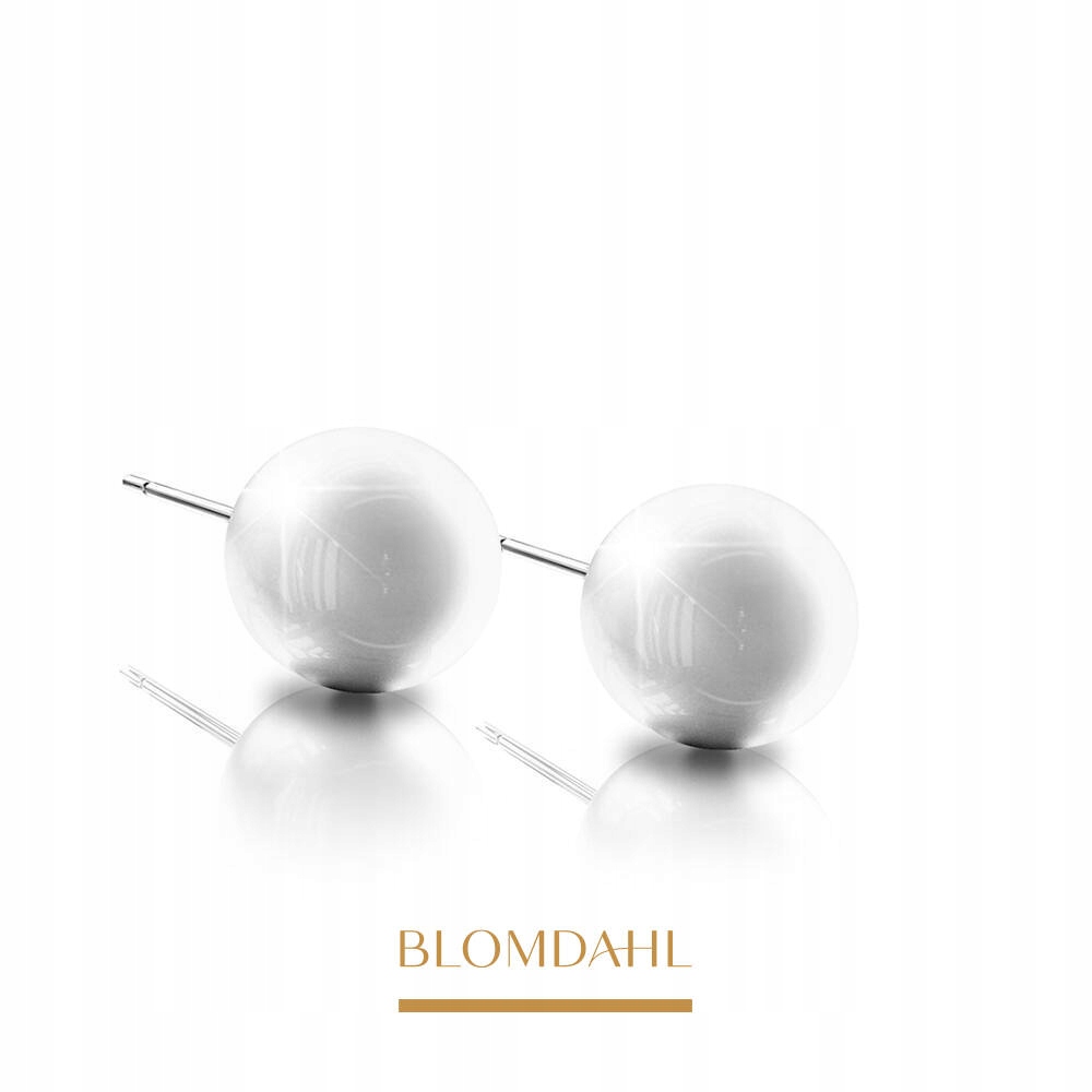 Blomdahl Hipoalergenní Náušnice Pearl White 5 MM