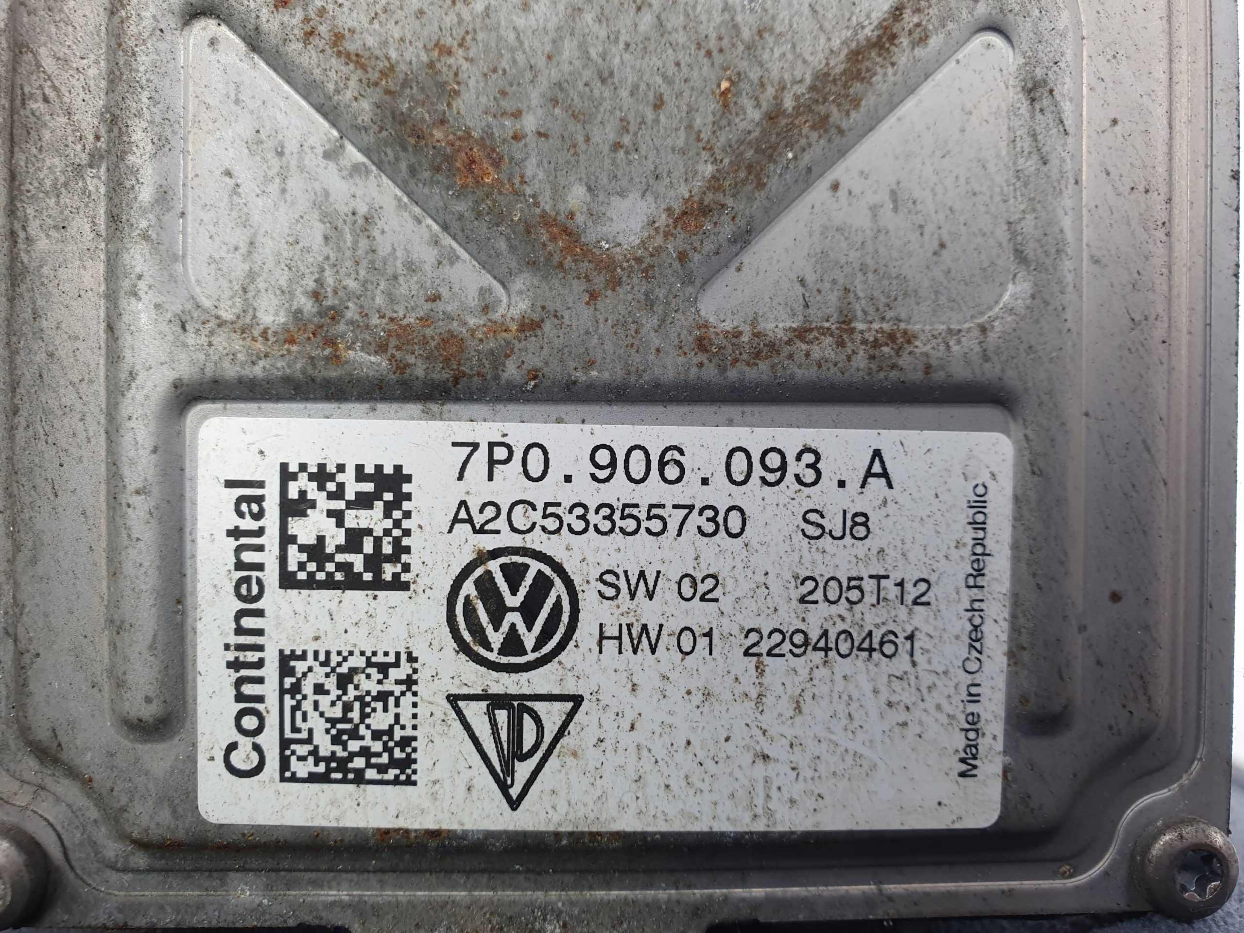 Module POMPY Carburant 7P0906093A VOLKSWAGEN TOUAREG II 7P