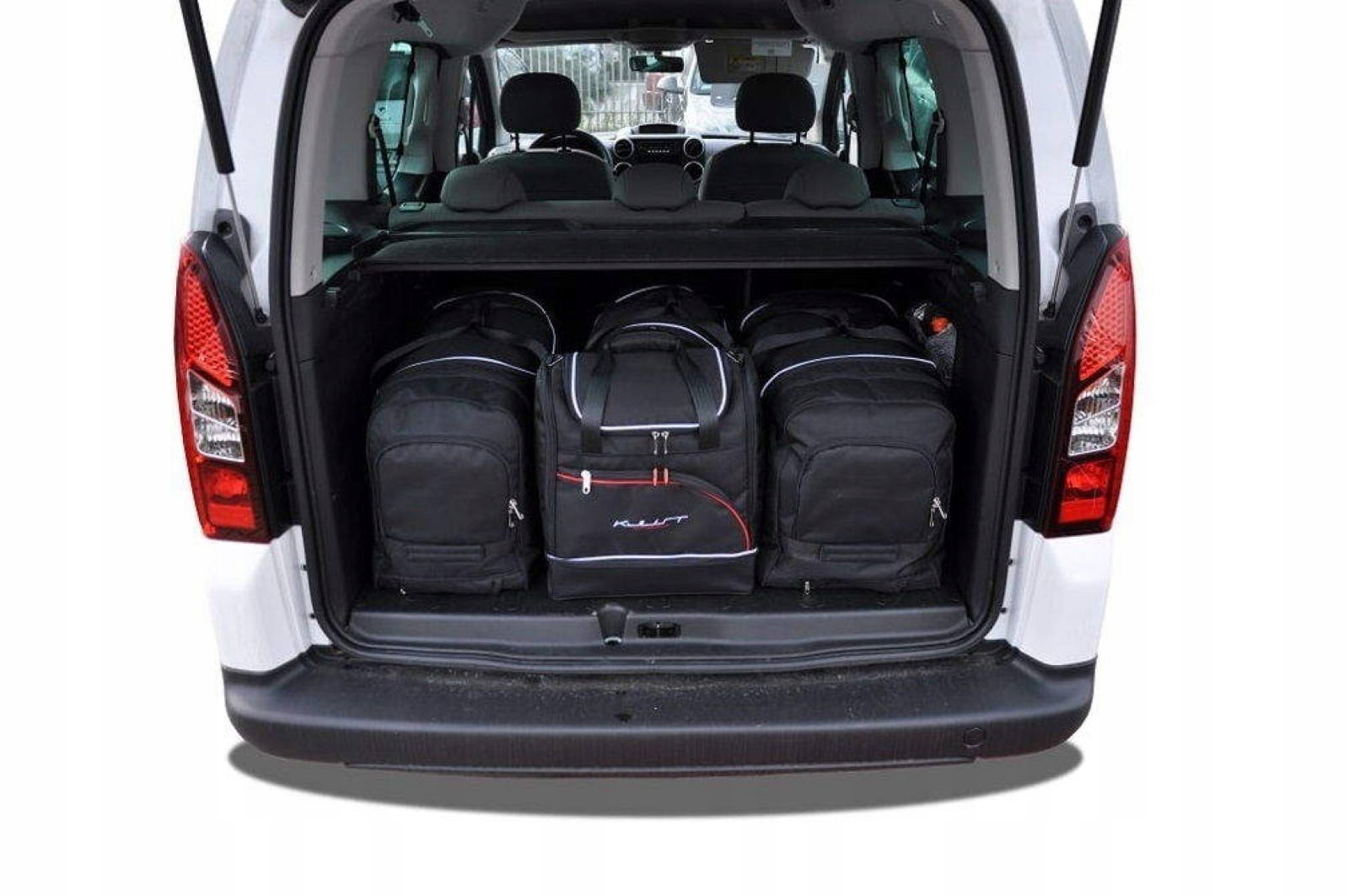 J&j Automotive Sada 4ks cestovných tašiek Sport pre Citroen Berlingo 2008-