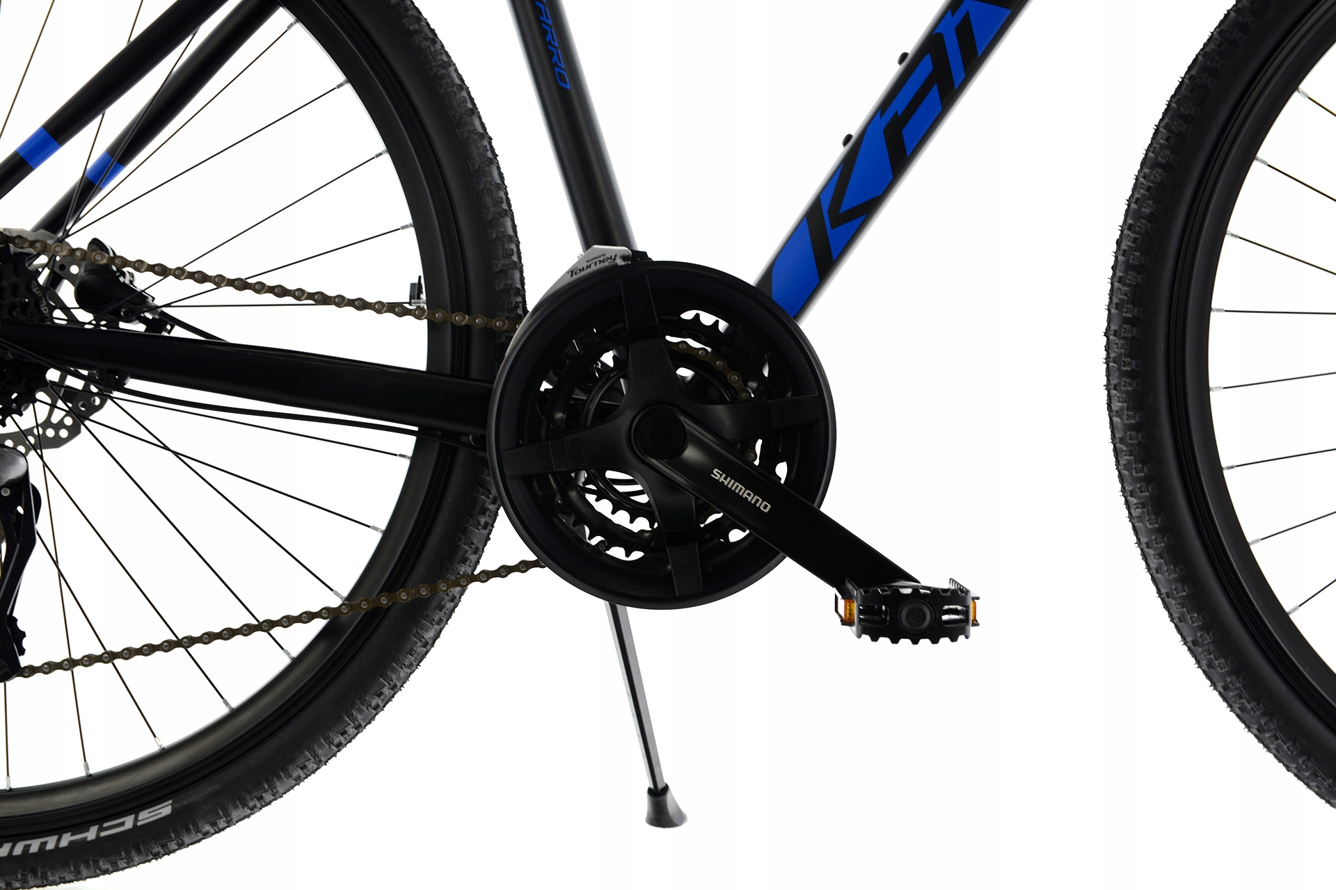 Rower crossowy 28 Kands Canavaro M21 czarno-niebieski mat 2024 Marka Kands