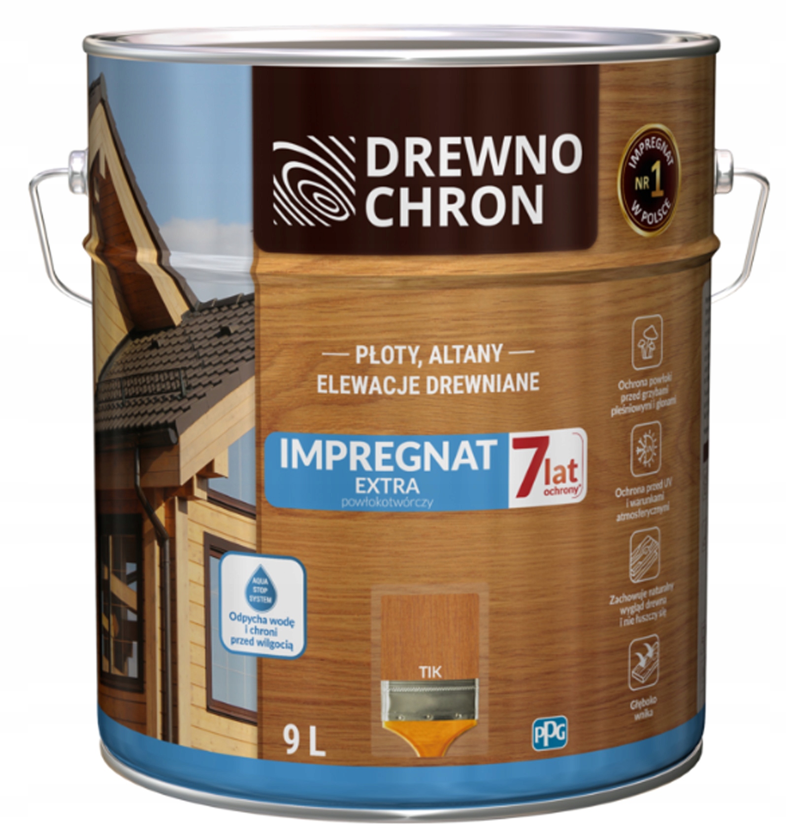 Drewnochron impregnat extra Tik 9L