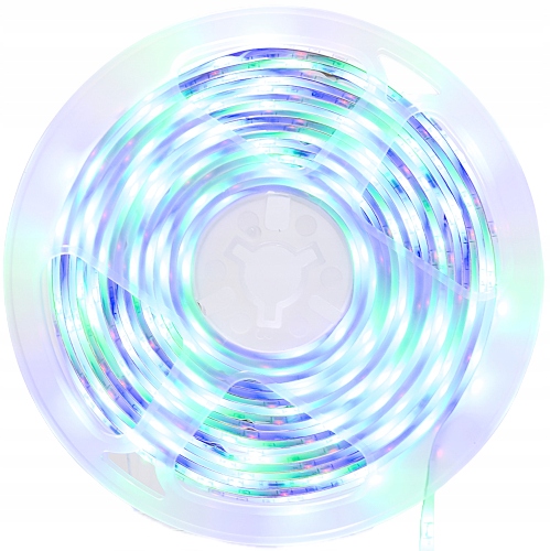 TAŚMA LED 5050 RGB +BIAŁY WODOODPORNA 5m + PILOT Moc 5 W