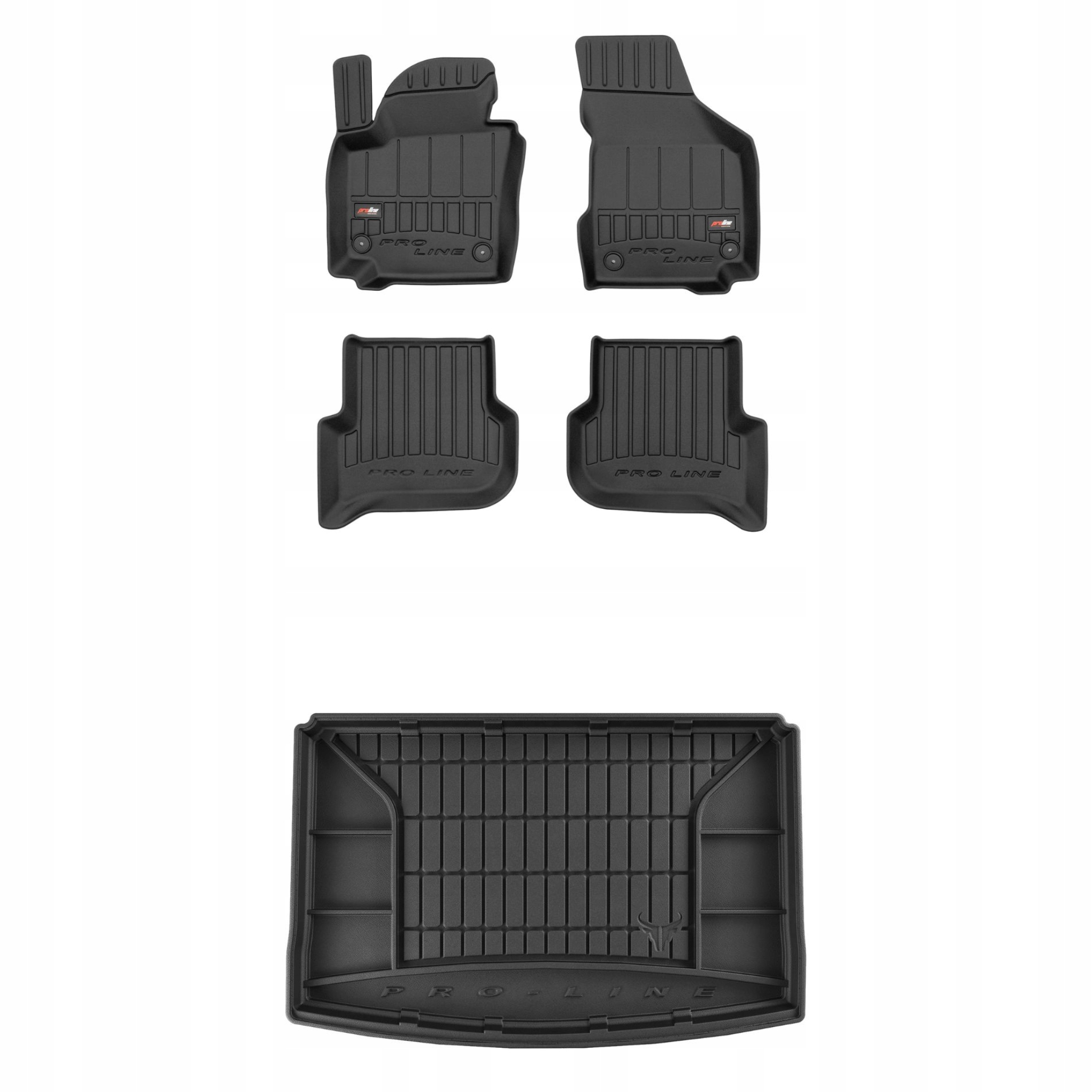 Sada gumových kobercov a rohoží pre Vw Golf Plus