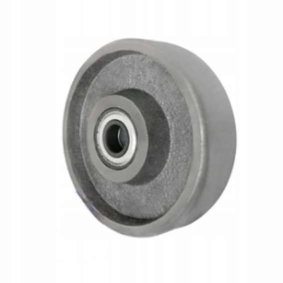 Litinové kolo o průměru 150 mm odolné vůči teplotě 330 C N: 1000 kg