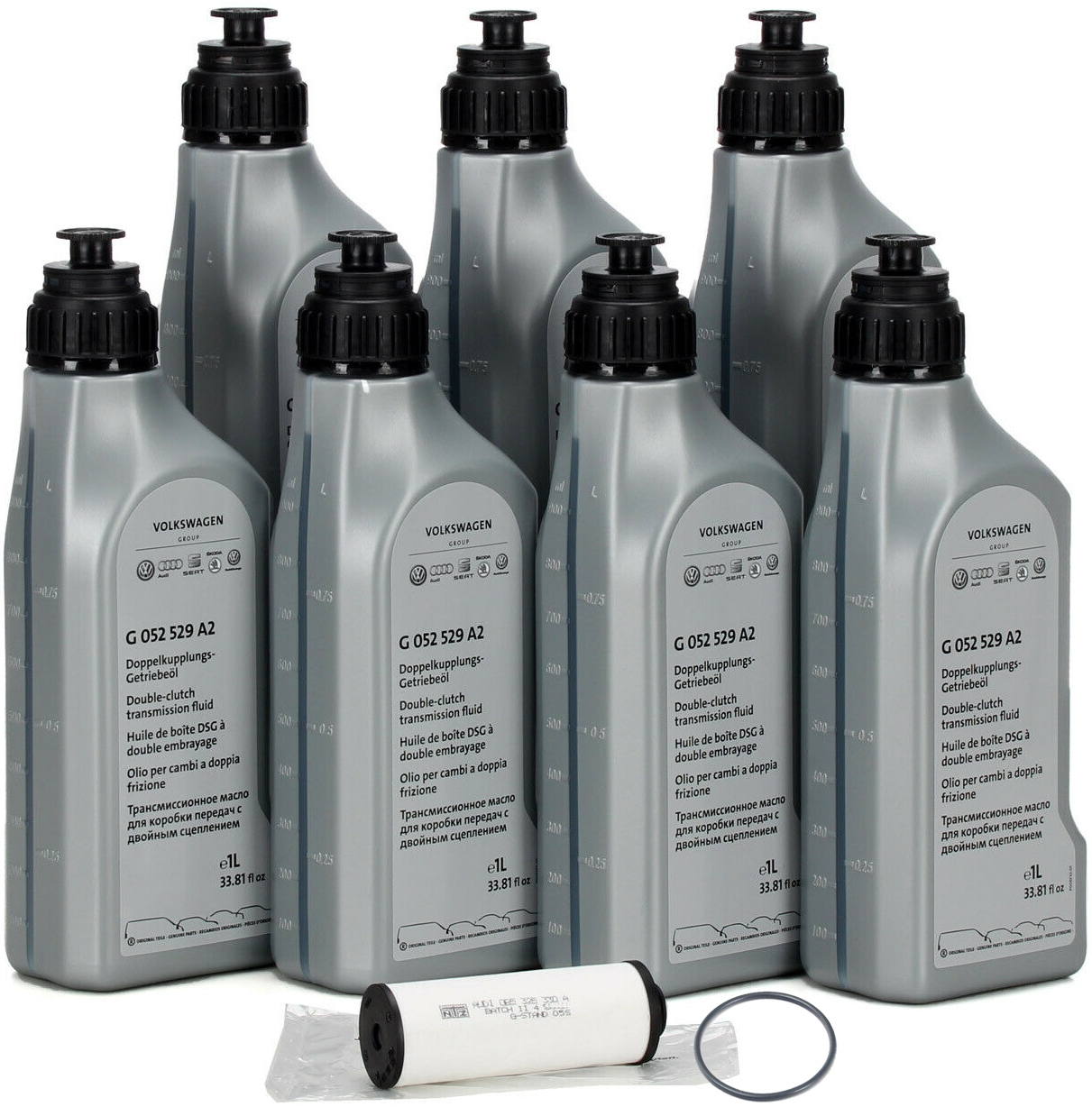 ZESTAW WYMIANY OLEJU AUDI S-TRONIC 0B5 ORYGINAŁ