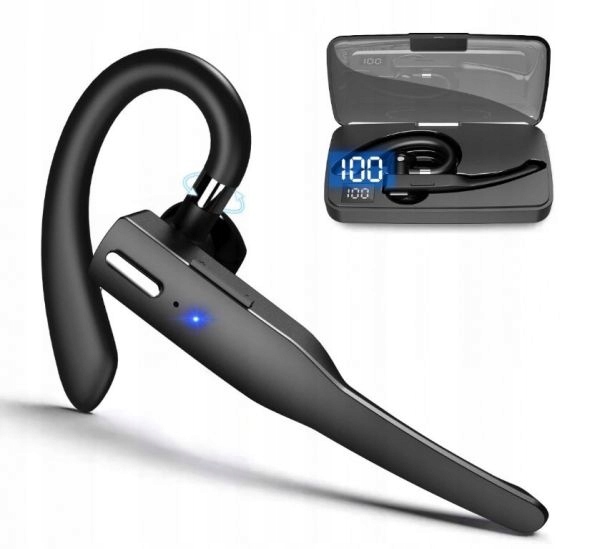 

Słuchawka Bluetooth Zestaw Słuchawkowy Z Etui