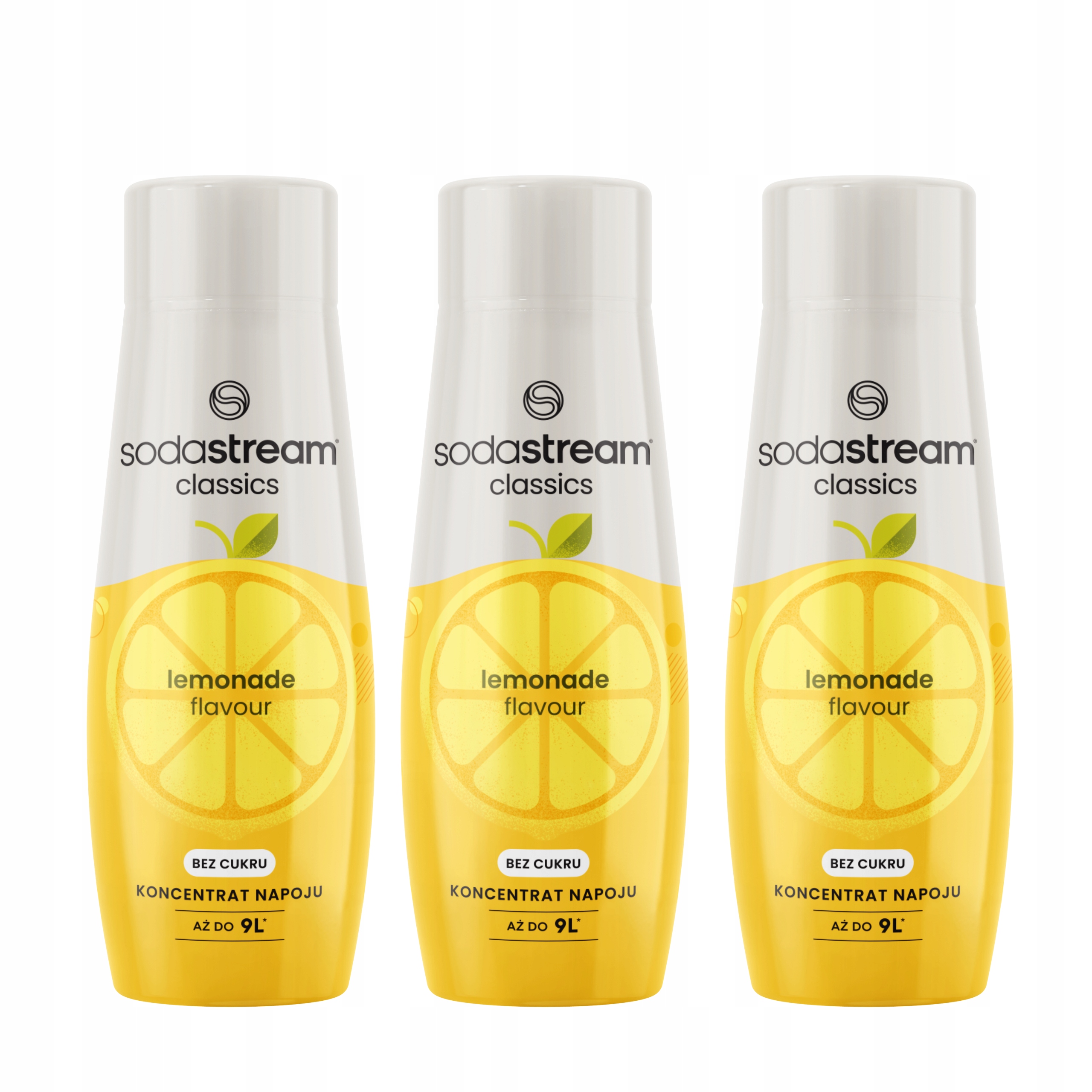 Levně 3x koncentrát sirupu do saturátoru Lemonade Limonáda Soda Stream Bez Cukru