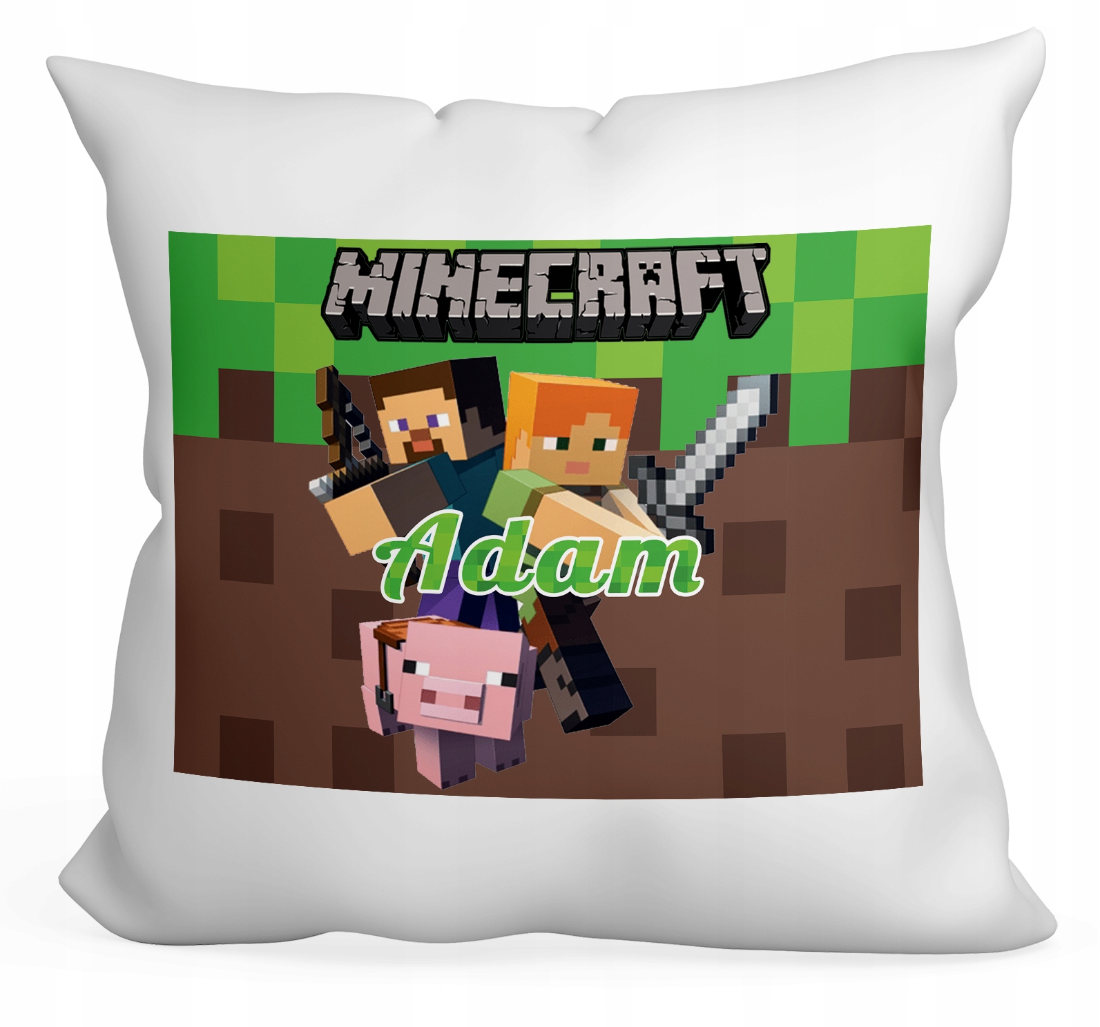 

Poduszka Minecraft Dziecko Upominek+imię