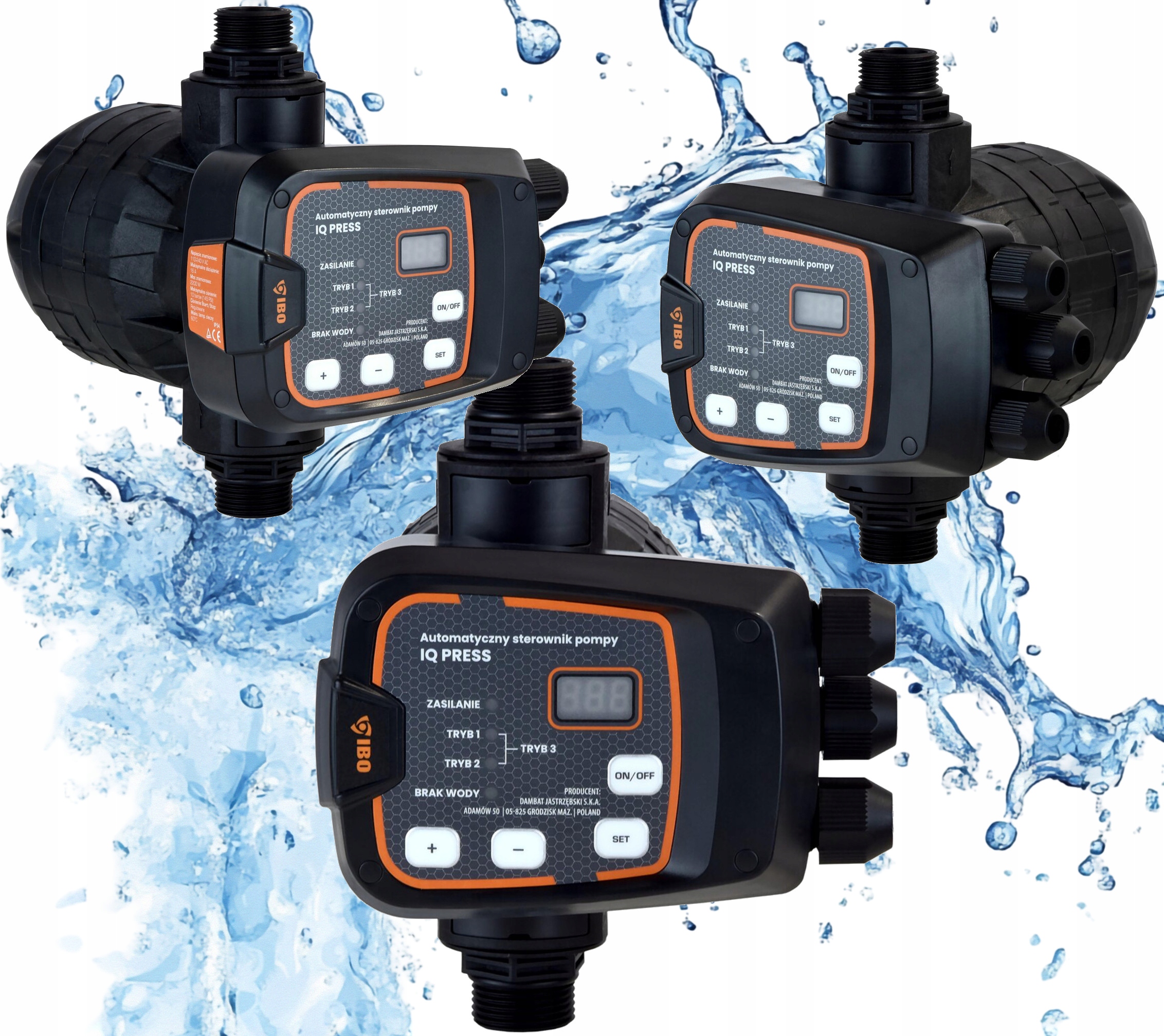 Ovládač Pre 2 Čerpadlá – Inteligentný Ovládač Iq Press Ibo S Automatickým Štartovaním