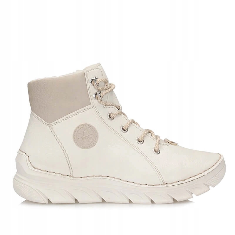 Zateplené každodenní dámské kotníkové boty Rieker 55040-80