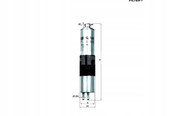 Knecht Palivový Filtr Bmw 3 (E36) 3 (E46) Z3 (E36) 1