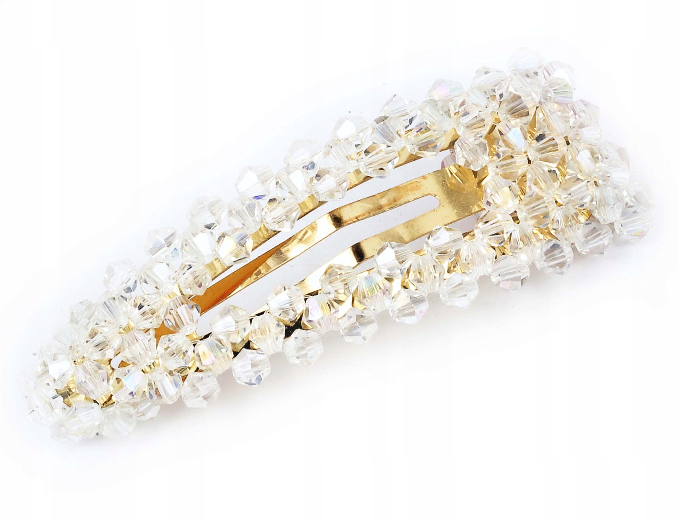 

Spinka klamra perełki perły glamour włosów złota