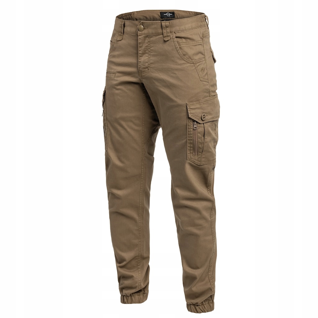 Vojenské kalhoty kapsáče Pentagon Invictus Tactical Joggers Coyote 48