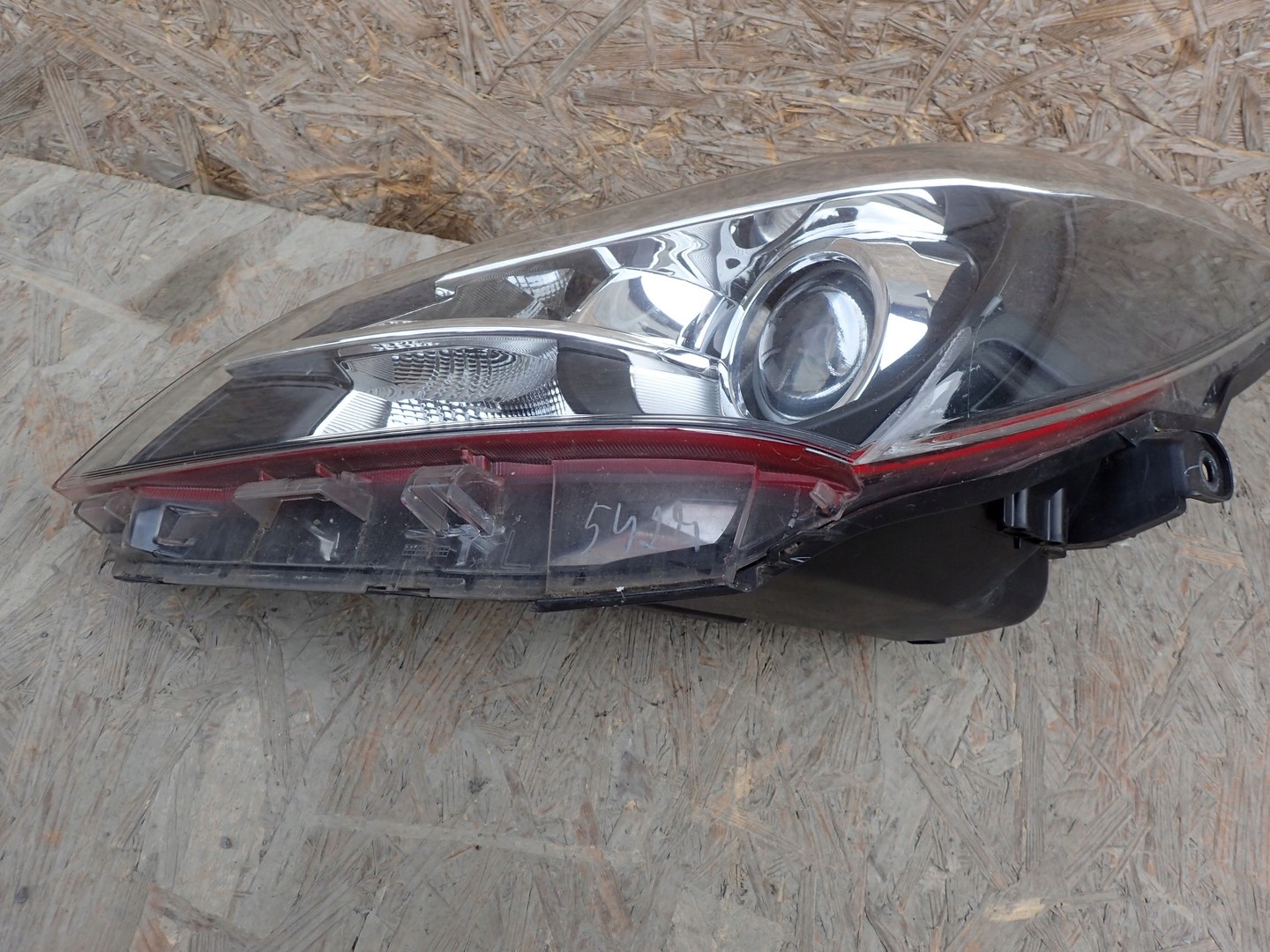 light left REFLEKTOR TOYOTA YARIS 3 III P13 LIFT