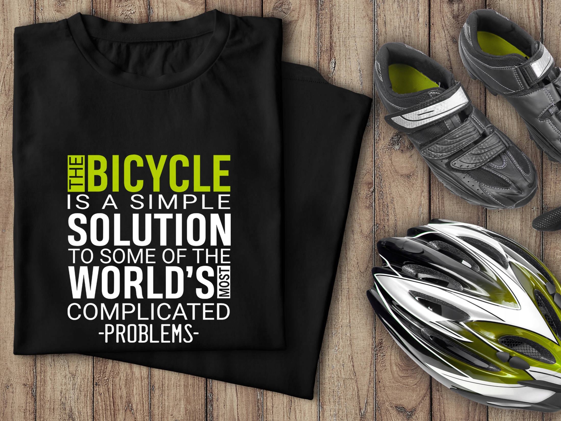 Prezent dla fana ROWERÓW koszulka - duży nadruk Marka inna