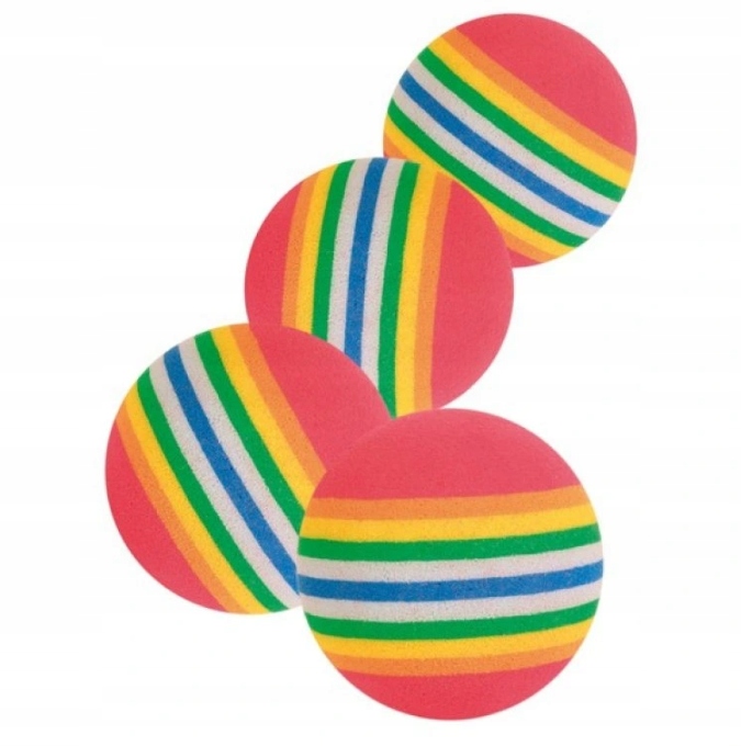 

Trixie Zestaw 4 Piłek Z Pianki Dla Kota 3,5cm 4097