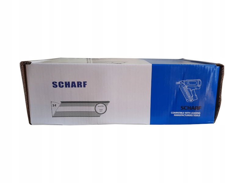 GWOZDZIE PIERŚCIENIOWE OCYNK 2,8X65 ŁĄCZ. PAPIEREM Marka Scharf