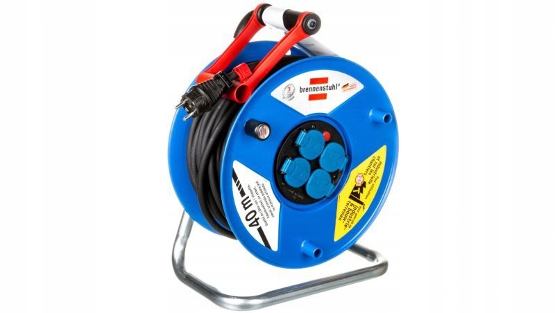 Przedłużacz bębnowy Garant IP44 4x230V H07RN-F 3G2,5 1233124 /40m