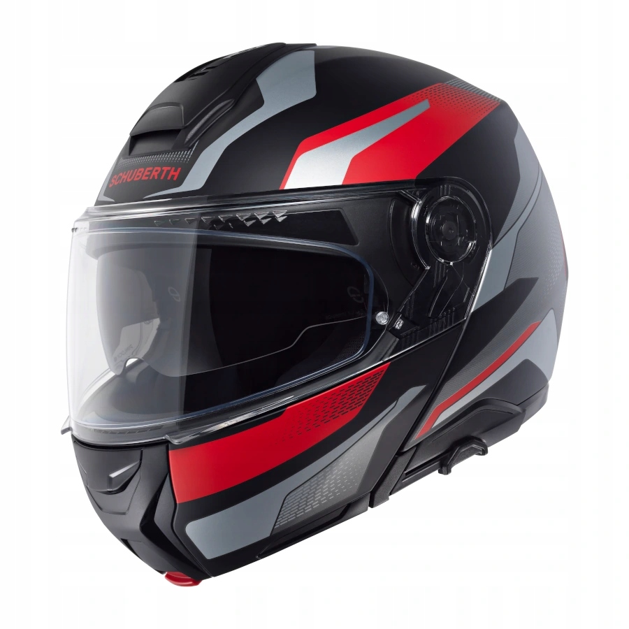 Motocyklová Čeľusťová Prilba Schuberth Concept Tracer Red Blenda Pinlock M