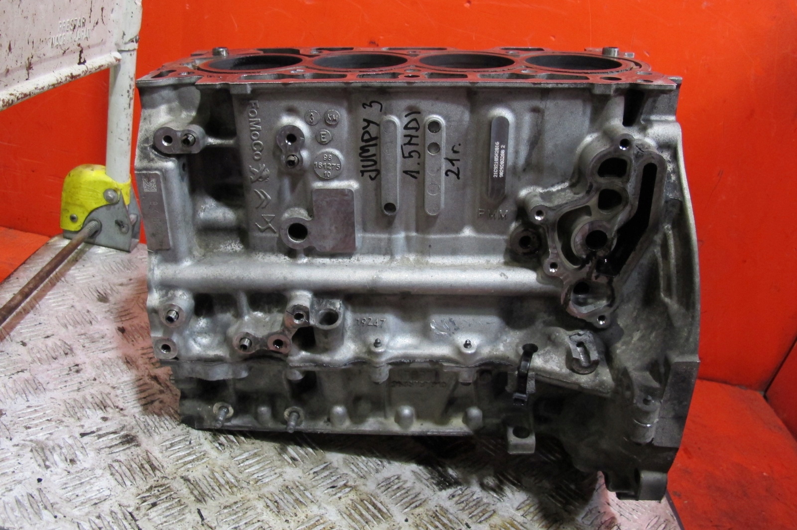 JUMPY EXPERT SCUDO 3 III PROACE II 1.5 BHDI YHV YH01 DÓŁ SILNIKA TŁOKI WAŁ