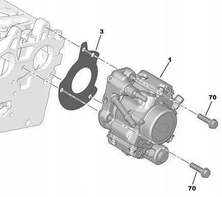 ORYGINALNA USZCZELKA POMPY WTRYSKOWEJ PSA FIAT FORD 2.0HDI 192727 Numer katalogowy części 192727