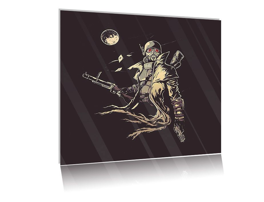 

Obraz szklany na szkle Fallout 04 50x50
