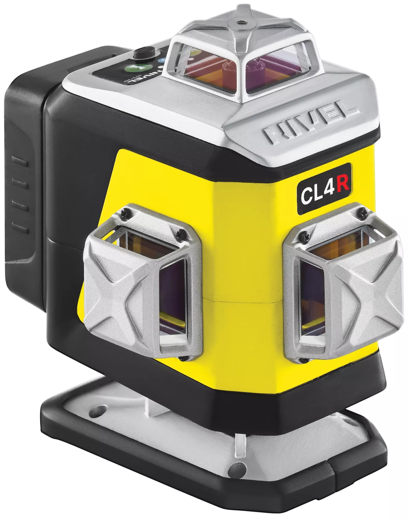 Czerwony Multilaser Krzyżowy Nivel System CL4R Zasięg 30 Metrów 4000 mAh