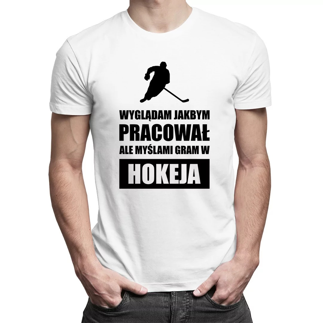 

Wyglądam jakbym pracował koszulka dla niego