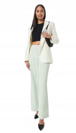 Peppercorn Elegantní Kalhoty V Barvě Světle Mátové Zelené 36 J_a