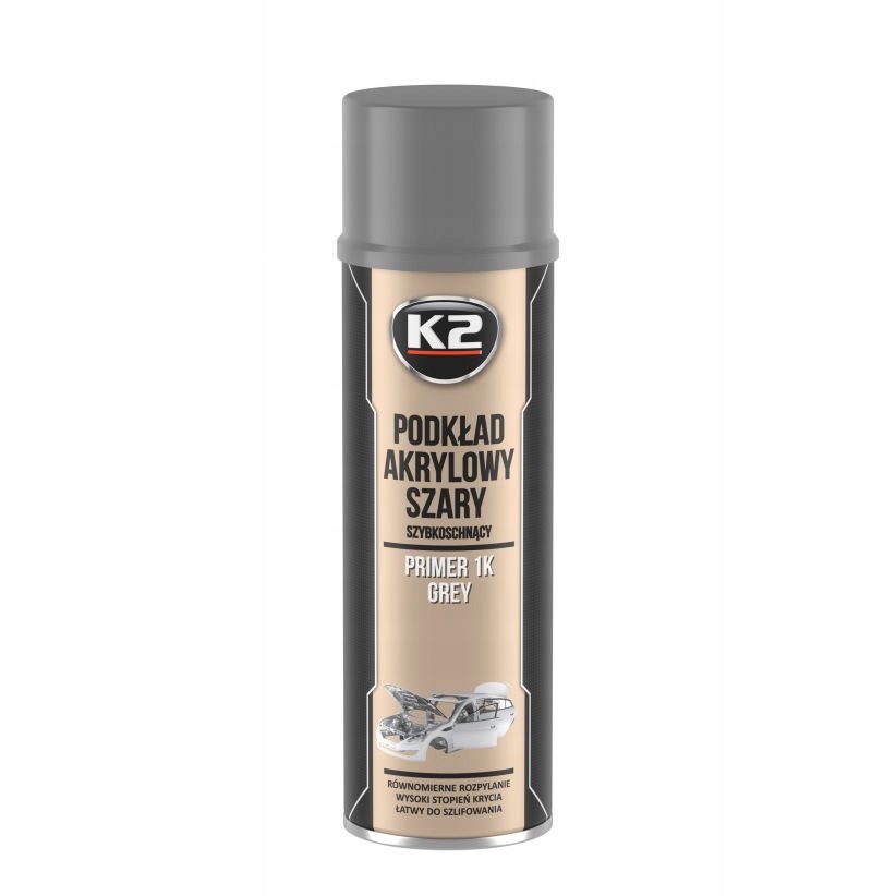 

K2-LAKIER Podkl.szary 1K 500ML Spray