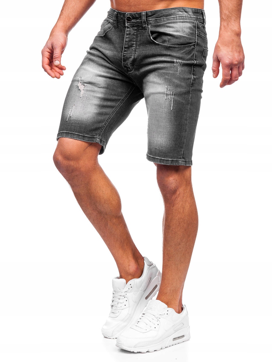 

Spodenki Jeansowe Czarne MP0044N DENLEY_33/L