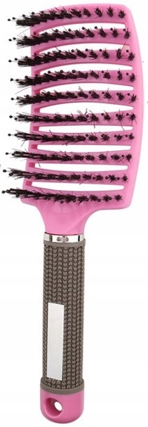 SZCZOTKA DO WŁOSÓW PROFILOWANA RÓŻOWA Marka DKM