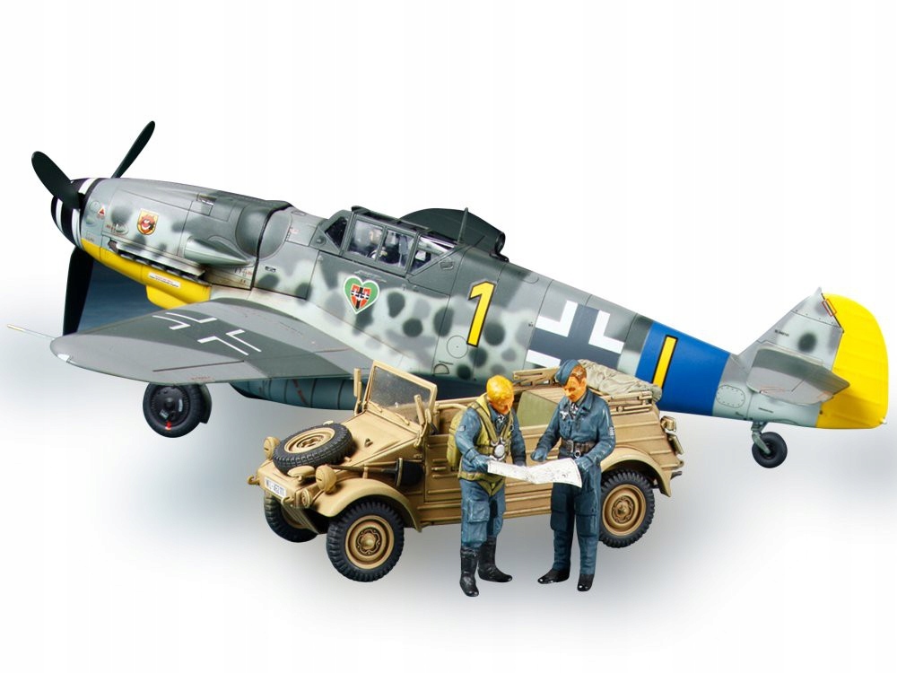 1/48 Bf109 G-6 Kubelwagen 82 Set Tamiya 25204