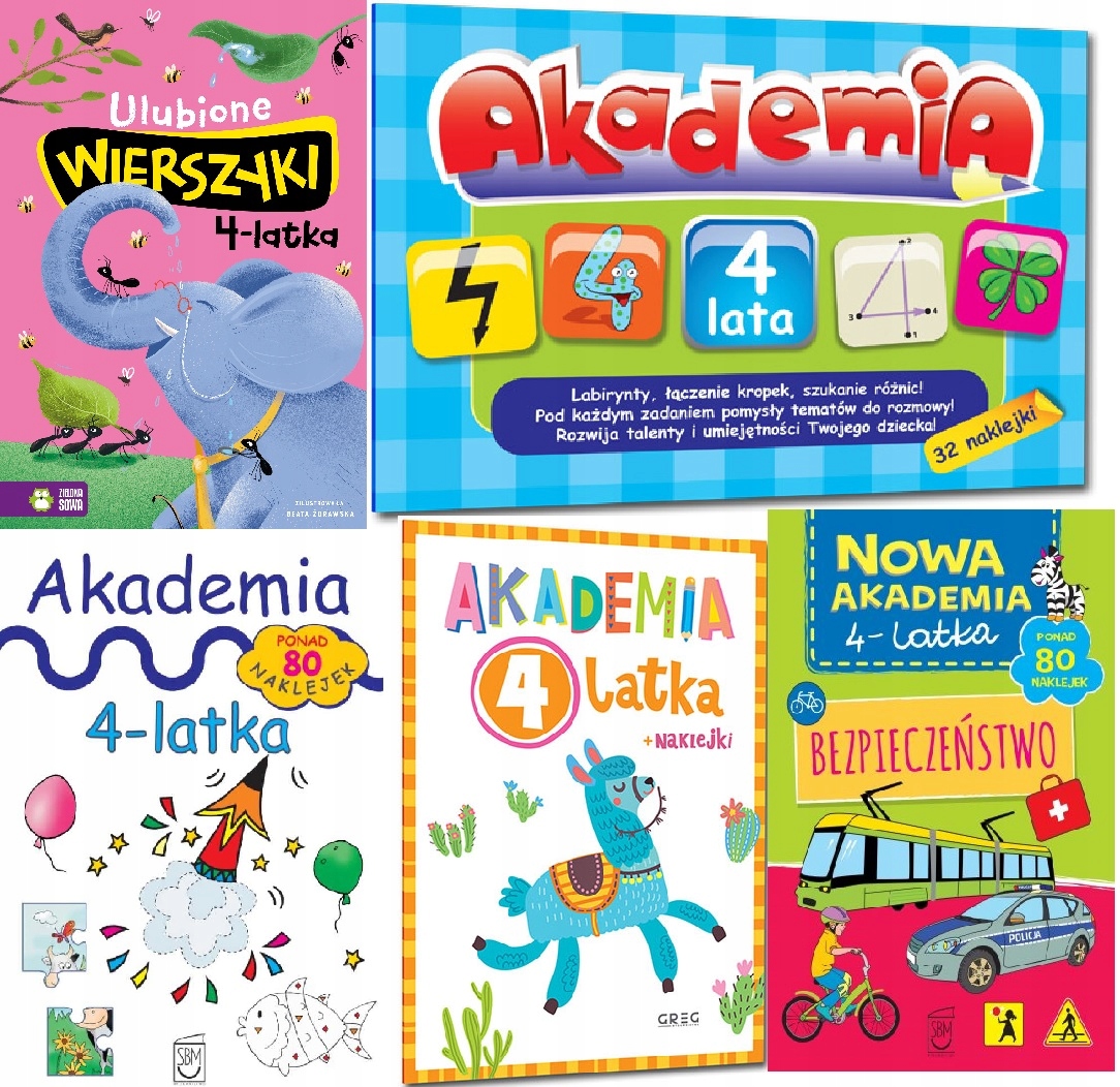 Bogaty Zestaw dla czterolatka