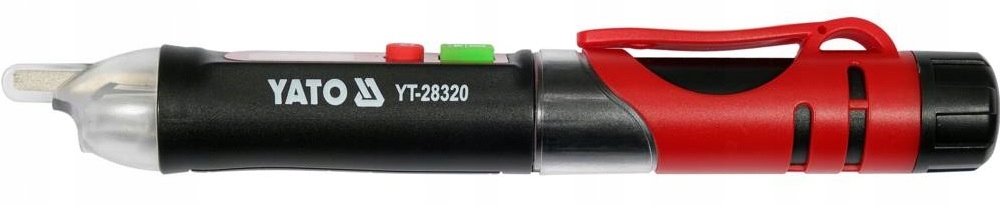 YATO INDUKCYJNY TESTER PRÓBNIK NAPIĘCIA 12-1000V WYŚWIETLACZ LCD YT-28320 Rodzaj próbnik