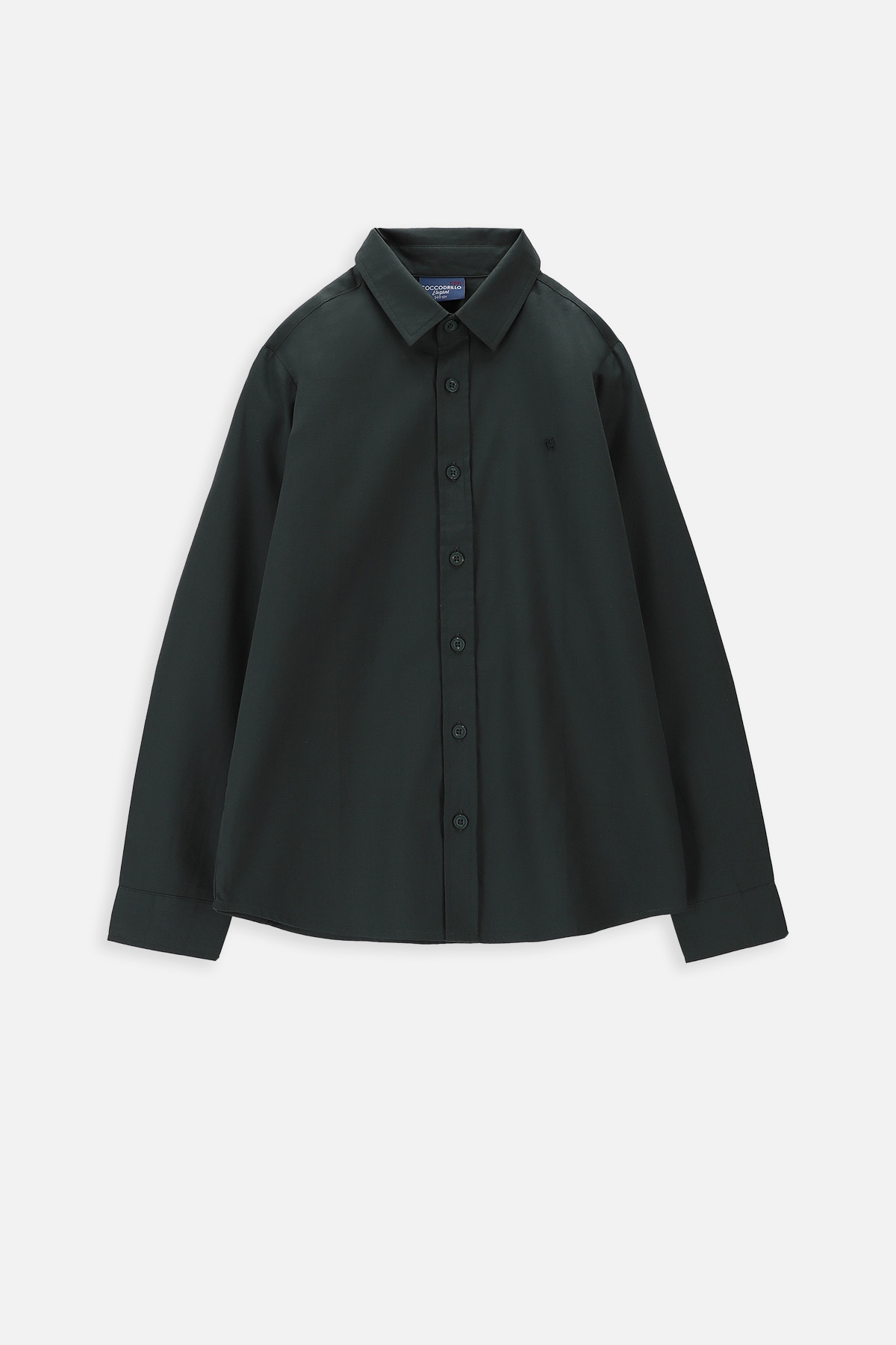 Koszula dla chłopca zielona 122 Coccodrillo