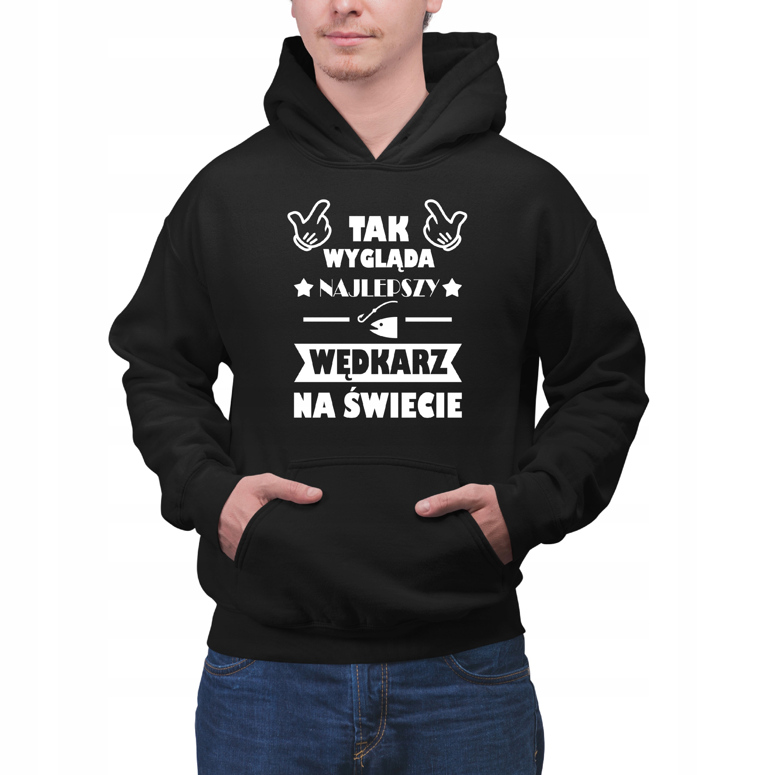 

Bluza Męska Wędkarska Na Urodziny Prezent Na Ryby