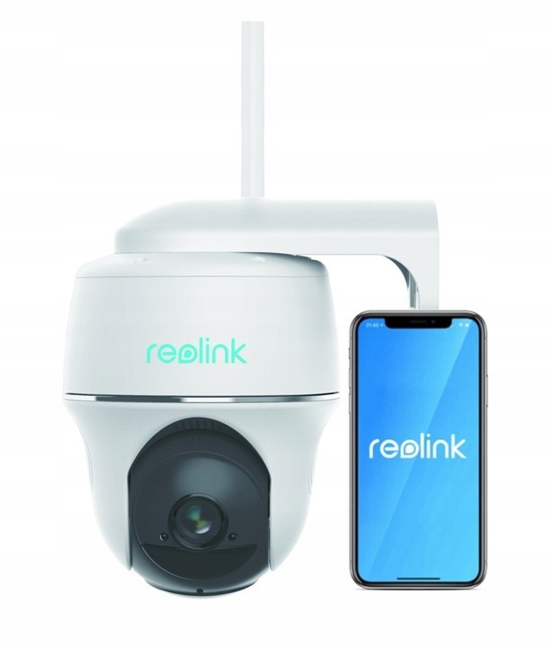 Kamera Reolink Argus Pt 5 Mp 2,4 I 5Ghz akumulator Usb-c biała