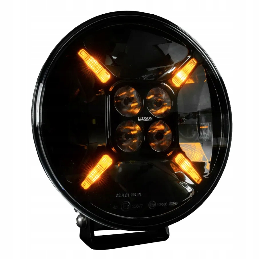 Halogen dalekosiężny LEDSON SAROX 9+ biały pomarań EAN (GTIN) 5904804405731