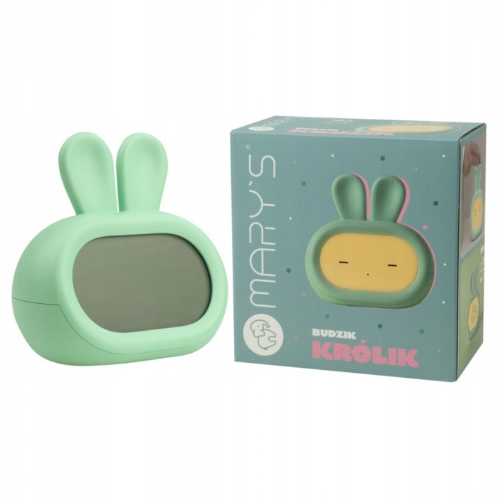 LAMPKA BUDZIK KRÓLIK ZIELONY MARY'S Kolor odcienie zieleni