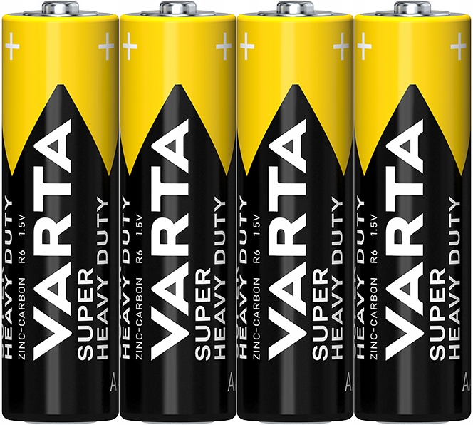 

4X Varta Superlife AA/R6 Cynkowa Folia