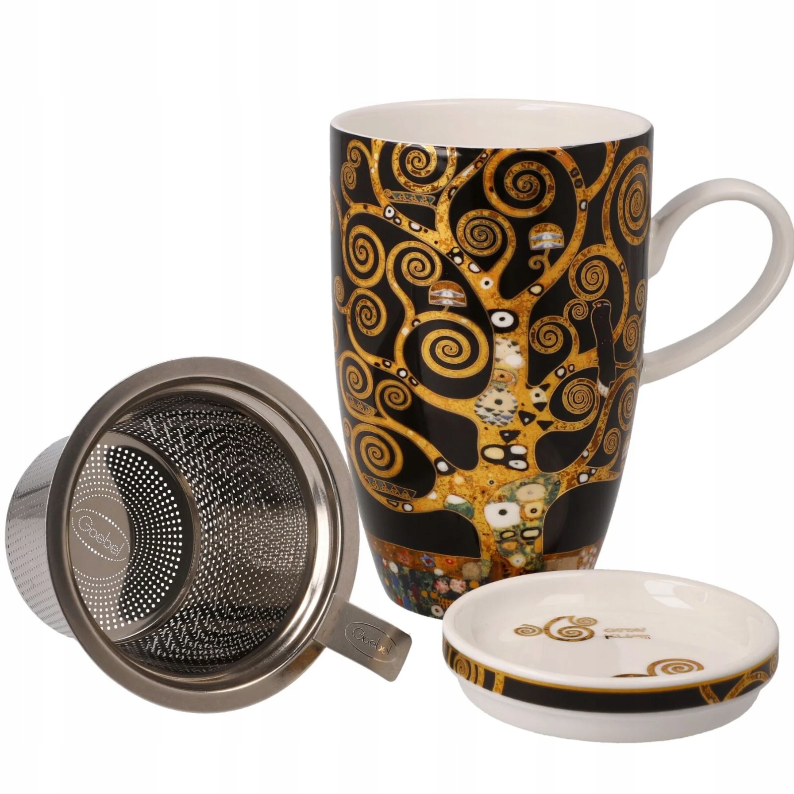 Hrnček s lúhovačom Gustav Klimt Strom života Goebel