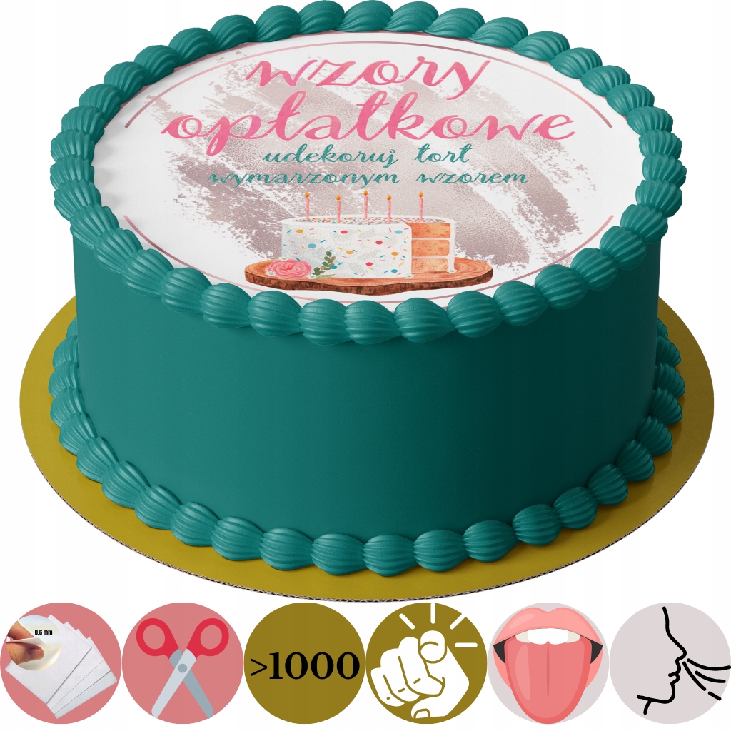 OPŁATEK NA TORT 20CM PSI PATROL SKYE EVEREST NAPIS Nazwa handlowa opłatek na tort