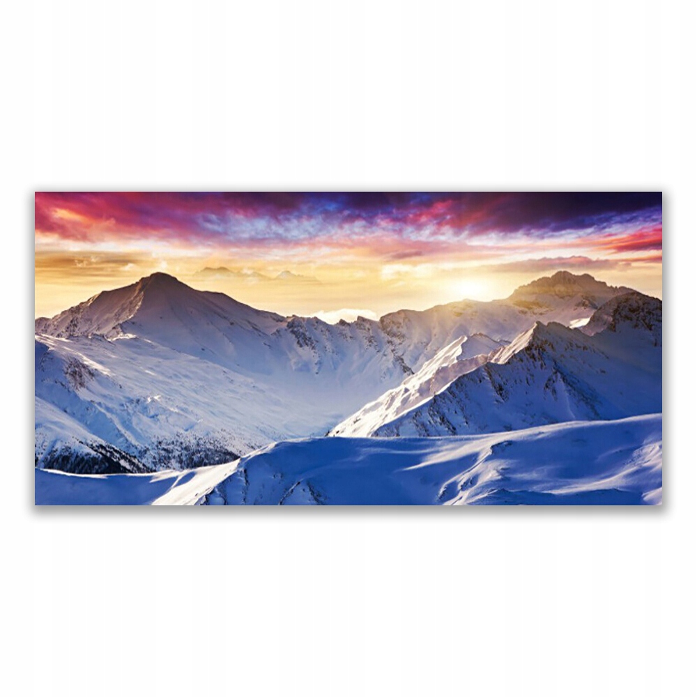 

Obraz akryl na ścianę 120x60 Góry Śnieg Krajobraz