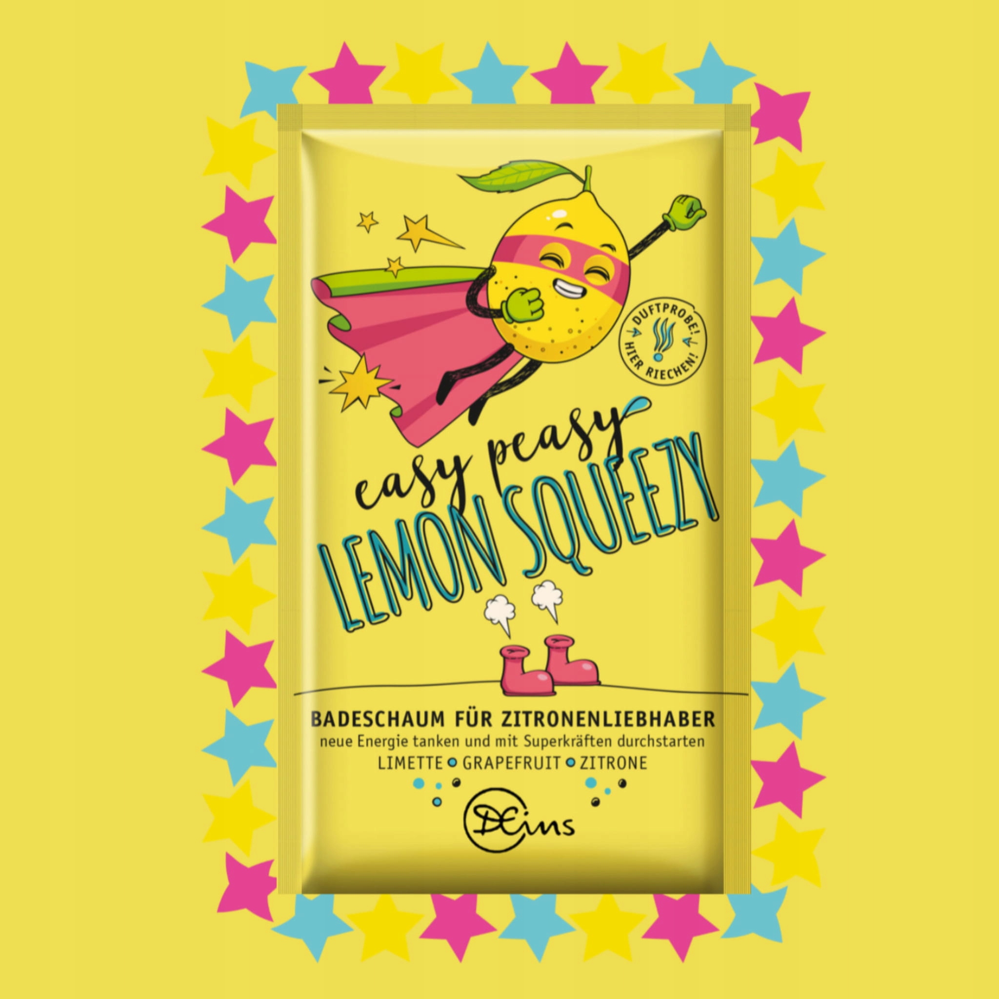 Dresdner Essenz Lemon Squeezy Pianka Do Kąpieli Dla Miłośników Cytryny 60g Kod producenta 4017512185558