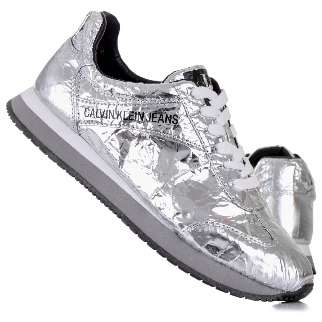 

Buty damskie Calvin Klein Jill Silver R7806